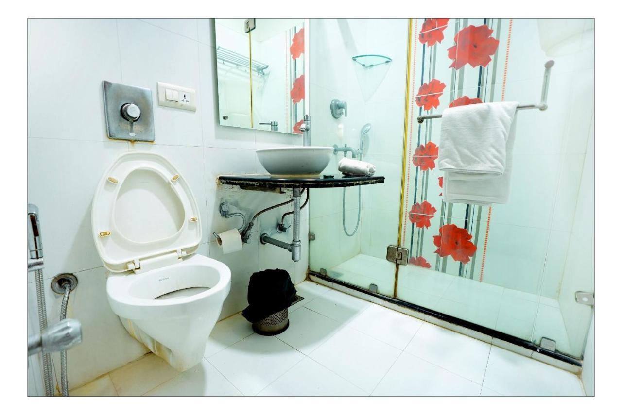 Hotel Oscar Nuova Delhi Esterno foto